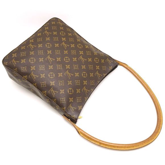 Louis Vuitton Monogram Looping GM Brown Shoulder Bag - Picture 3 of 8